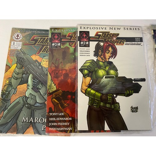 998 - 2 Dan Dare and 9 Starship Troopers comics [2006/2009]