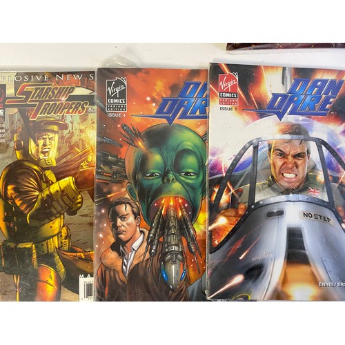 998 - 2 Dan Dare and 9 Starship Troopers comics [2006/2009]