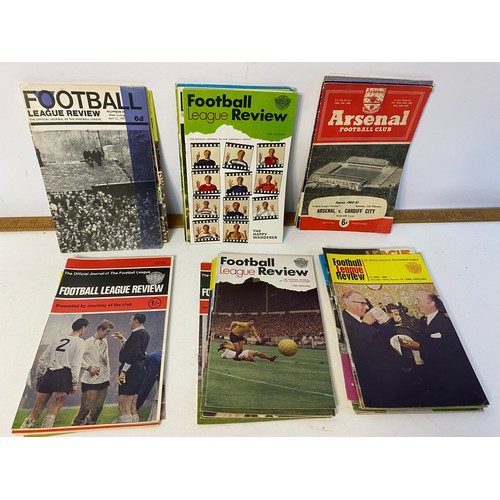 501 - Collection of vintage 1960's football programmes.