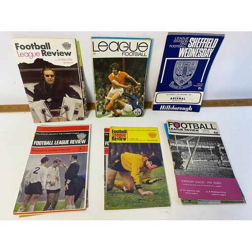 501 - Collection of vintage 1960's football programmes.