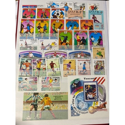 742 - Collection of stamps in album and First Day Covers.