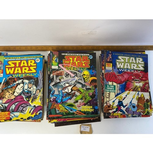 827 - Issues 3-117 Marvel Star Wars Weekly comics from 1970's and 1980's. Missing 116, 90-96, 80,79, 74, 3... 