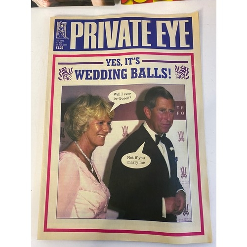 930 - Collection of Private Eye, Viz, Spitting Image, Fantasy and Comic Art.