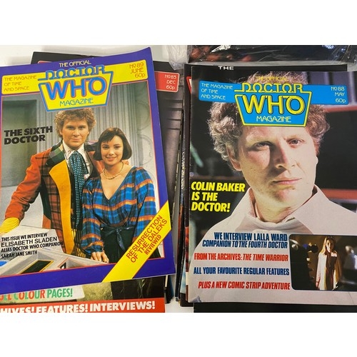 939 - 46 Dr. Who comics from the 1980's