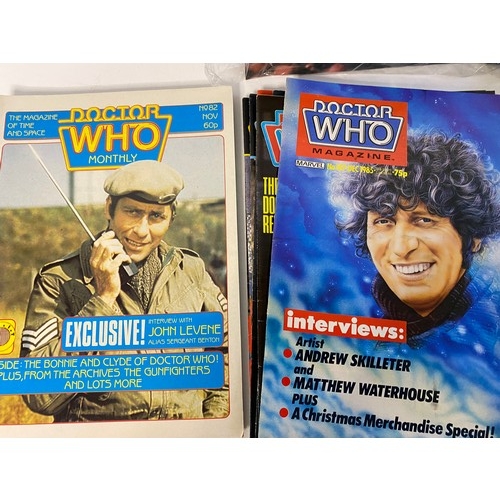 939 - 46 Dr. Who comics from the 1980's