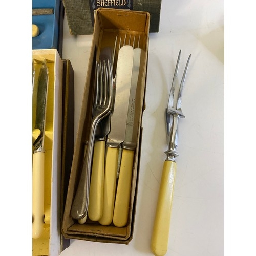 952 - Selection of vintage cutlery some from John Wigfall & Co.