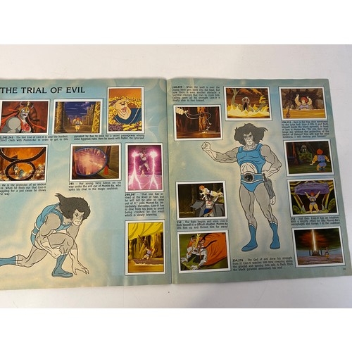 961 - Vintage Thundercats sticker album complete made in 1986 by Panini