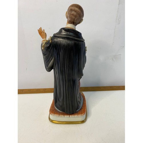 178 - Vintage Capodimonte figure of a lawyer signed 