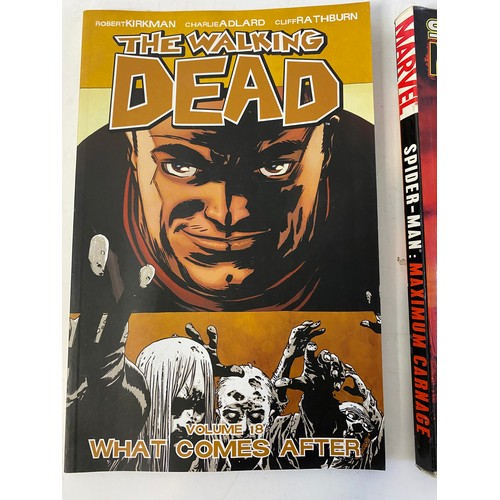 1 - 3 x graphic novels, Batman, The Walking Dead, Spiderman