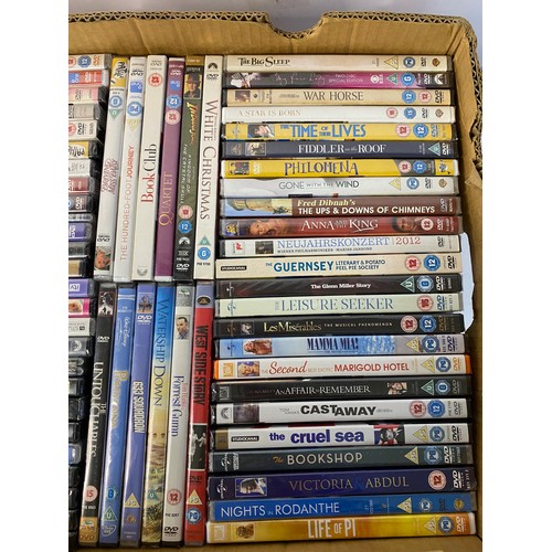 13 - Box filled with sealed DVD's all unopened.