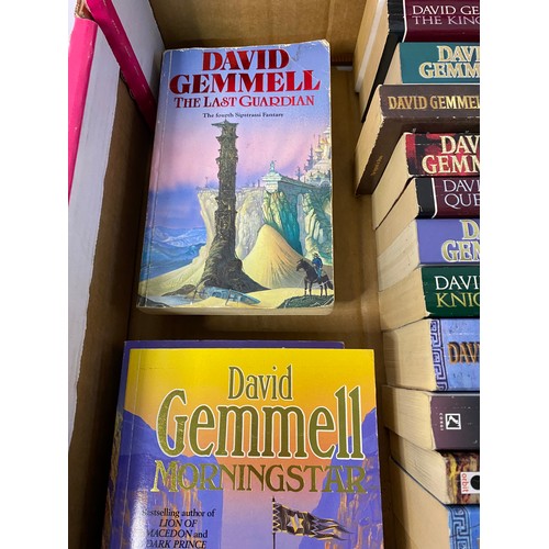 27 - Assortment of David Gemmet Sci-Fi books