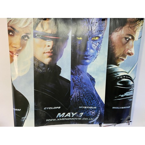 486 - 17 posters including X Men 2, Alien v's Predator and Indiana Jones