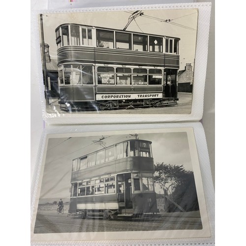 505 - Album of Scottish Corporation Tram Photo's from Aberdeen, Airdrie, Ayr, Dundee, Falkirk and Wemyss