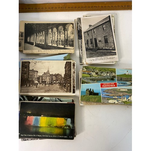 508 - Box of approximately 6-700 old postcards.