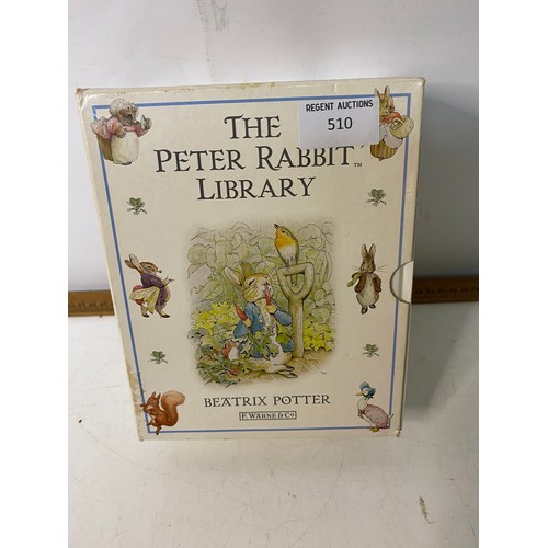 510 - Peter Rabbit boxed set of books.