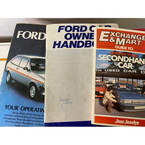 519 - Collection of car manuals some from Haynes.