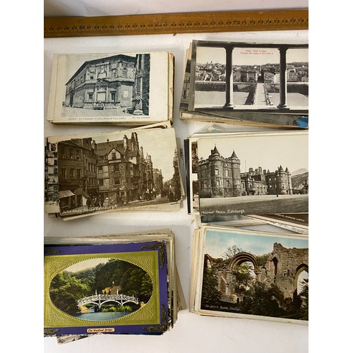 598 - Box of approximately 6-700 vintage postcards.