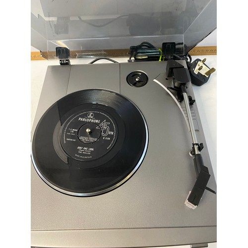 127 - Sony PS-J20 turntable separate tested and working.