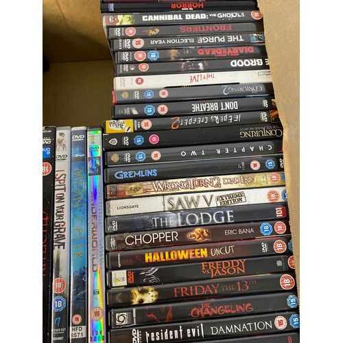 148 - Box of Horror DVDs