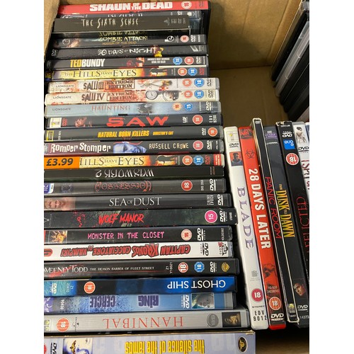 148 - Box of Horror DVDs