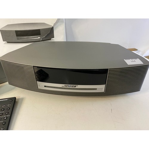 164 - Bose Wave music system with DAB module and remote, fully tested and working.