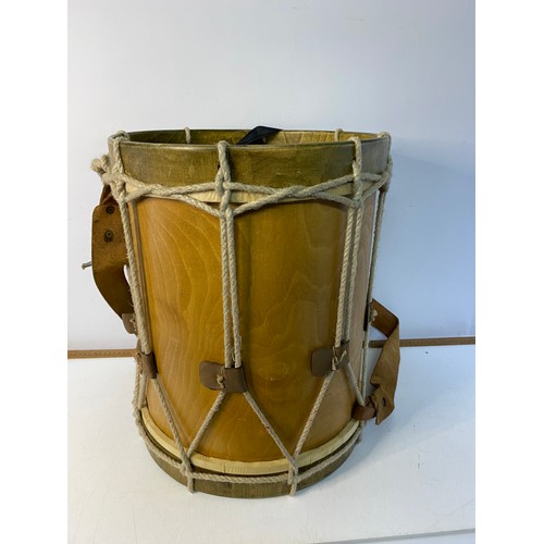 191 - Argentinian Bombo Leguro drum 47x38cm and an African talking drum 43cm tall