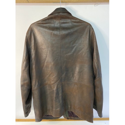 202 - Lakeland fine leather coat size 40