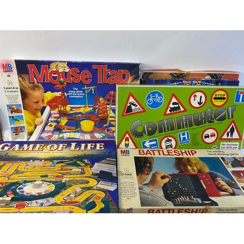 208 - Selection of vintage board games including Cluedo, Enchanted Forest, Game of Life and more