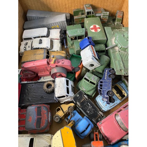 209 - Selection of vintage die cast vehicles mostly from Dinky, Corgi some from Lesney and in playworn con... 