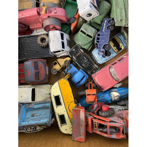 209 - Selection of vintage die cast vehicles mostly from Dinky, Corgi some from Lesney and in playworn con... 