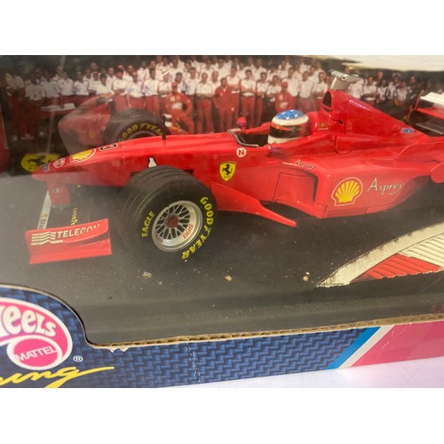 435 - Mattel 1:18 Ferrari F300 Schumacher 1998 limited edition, some damage to box