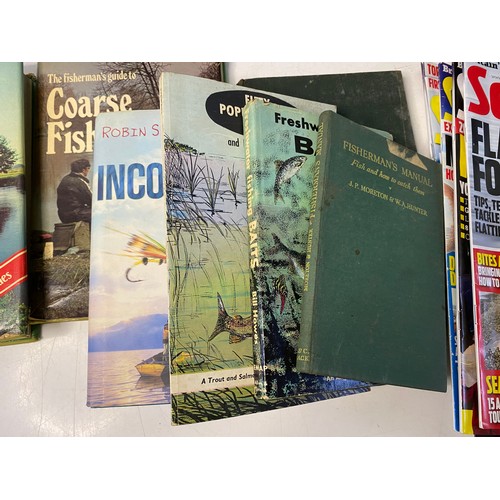 261 - Selection of mostly vintage books on fishing