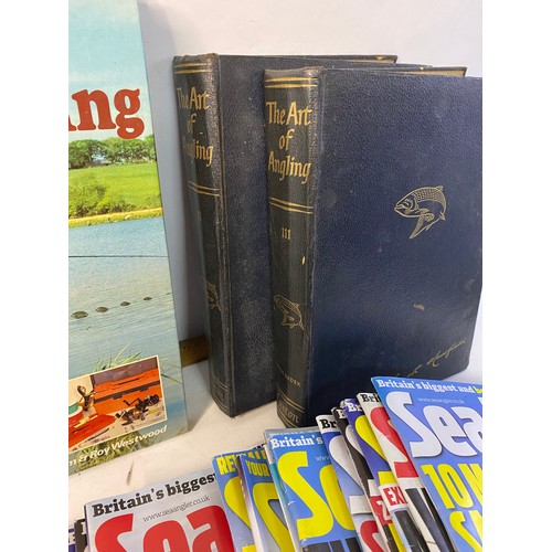 261 - Selection of mostly vintage books on fishing