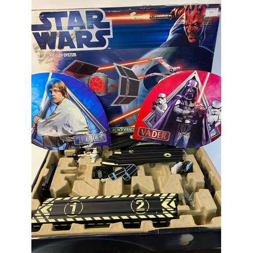 271 - Star Wars Death Star Attack micro Scalextric