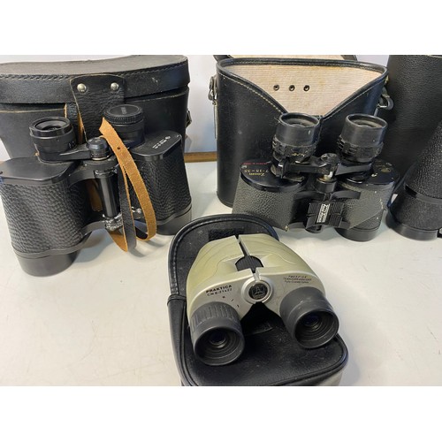 280 - 4 pairs of binoculars