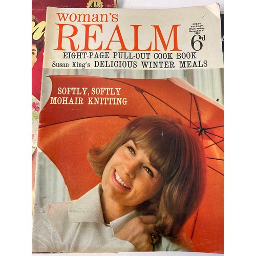 360 - Collection of vintage Woman's Weekly and Woman's Realm magazines