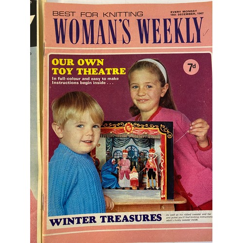 360 - Collection of vintage Woman's Weekly and Woman's Realm magazines