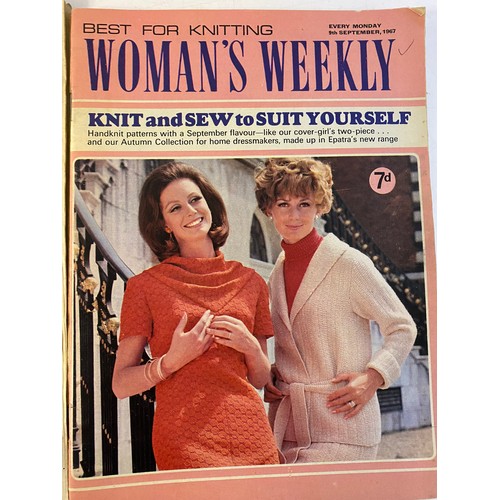 360 - Collection of vintage Woman's Weekly and Woman's Realm magazines