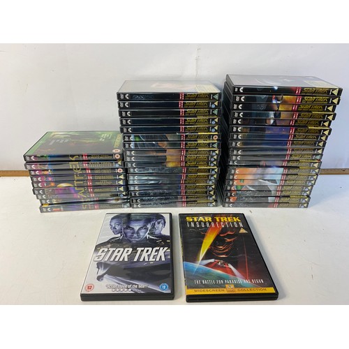 378 - Collection of DVD's including 35 x DVD's Star Trek Next Generation, 9 x Star Trek The Movie Collecti... 