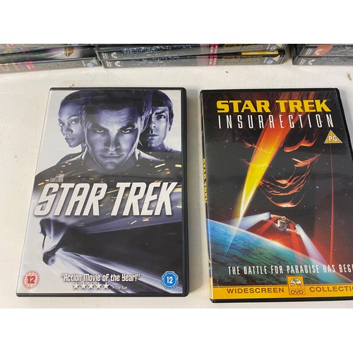 378 - Collection of DVD's including 35 x DVD's Star Trek Next Generation, 9 x Star Trek The Movie Collecti... 