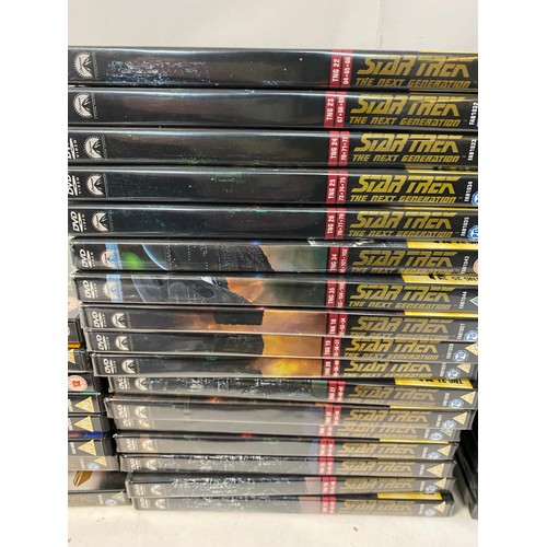 378 - Collection of DVD's including 35 x DVD's Star Trek Next Generation, 9 x Star Trek The Movie Collecti... 