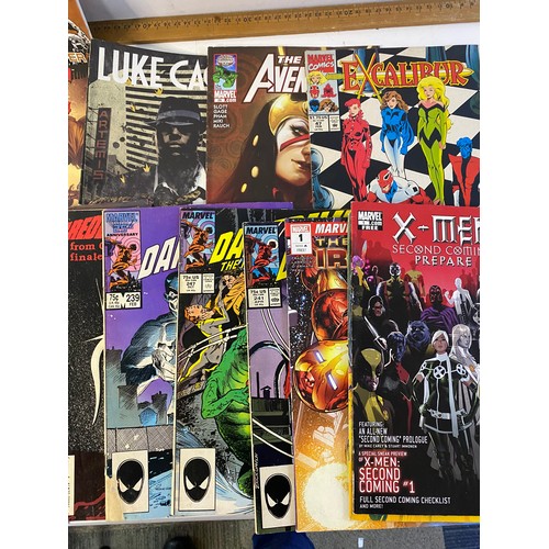 496 - Selection of Marvel comics including Walking Dead What Comes After, Daredevil, Wolverine, X-Factor a... 