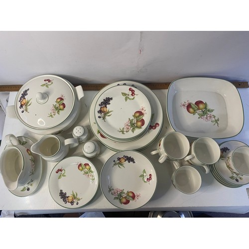 293 - 44 piece St. Michael  Ashberry tableware comprising of 6 dinner plates, salad plates, side plates, c... 