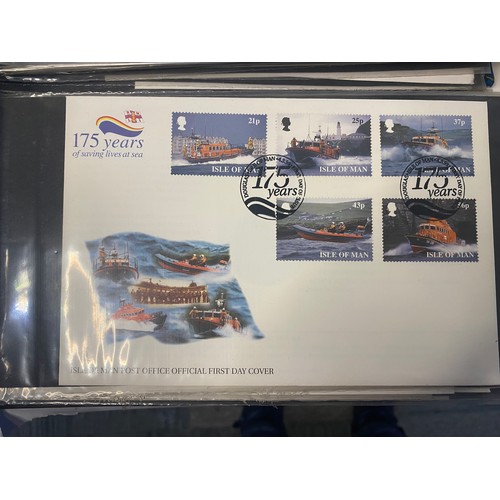 334 - Box of approx 250-300 First Day Covers.