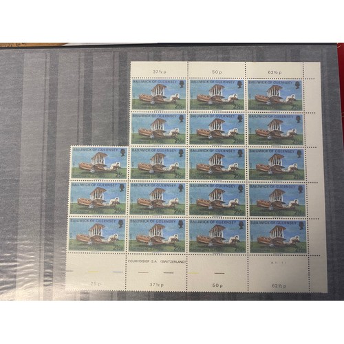 342 - 5 x stockbooks of mint Isle of Man and Channel Island stamps