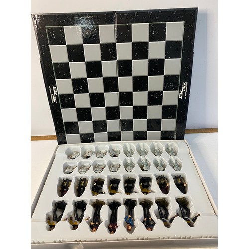 38 - Star Trek Next Generation chess set.