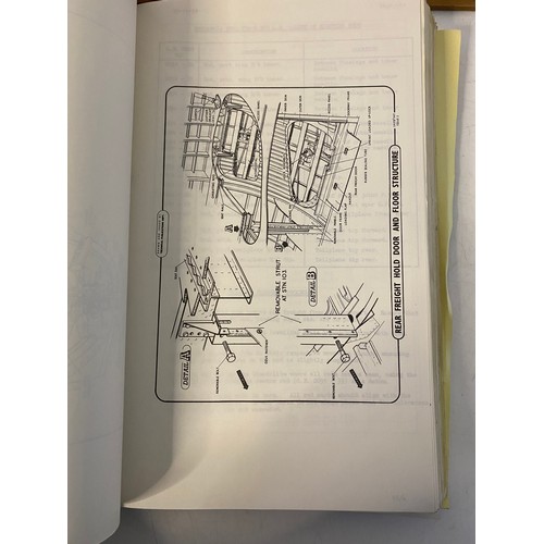 50 - British Aircraft Corporation lecture notes and diagrams of Britannia Aircraft