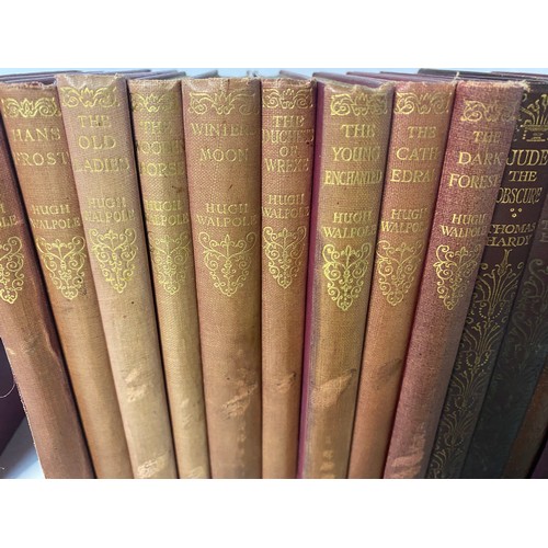 71 - Collection of antiquarian books by Hugh Walpole and Thomas Hardy