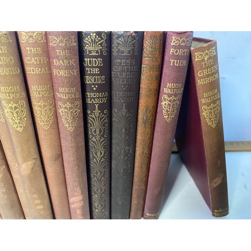 71 - Collection of antiquarian books by Hugh Walpole and Thomas Hardy