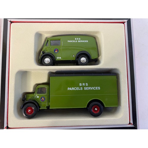 89 - 3 boxed Corgi die cast vans